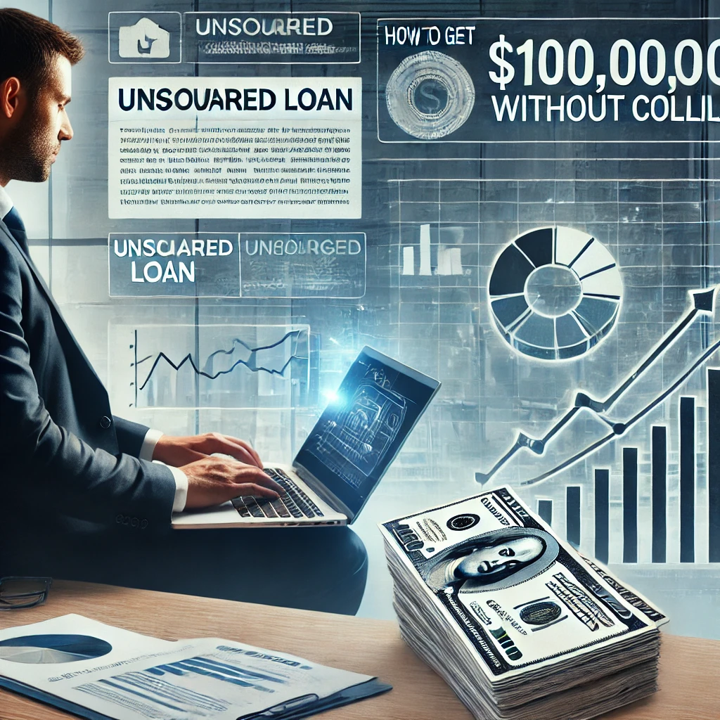 $100,000 Without Collateral