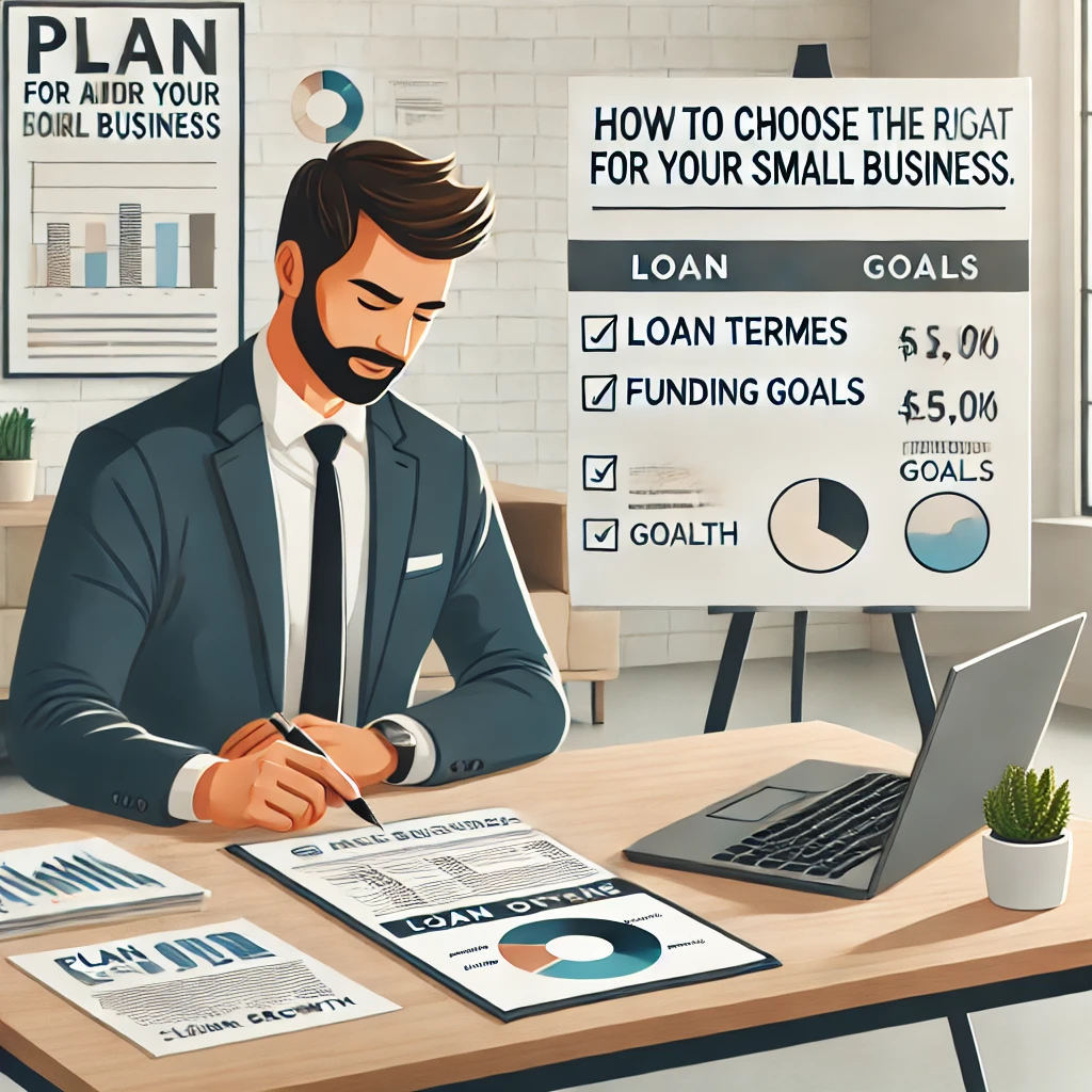 How to Choose the Right Loan for Your Small Business