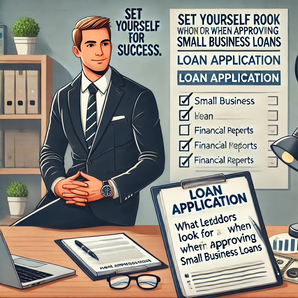 What lenders look for in small business loans