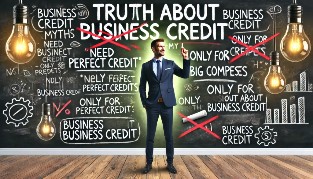 myths about business credit